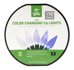 150-count Color Changing C6 Lights
