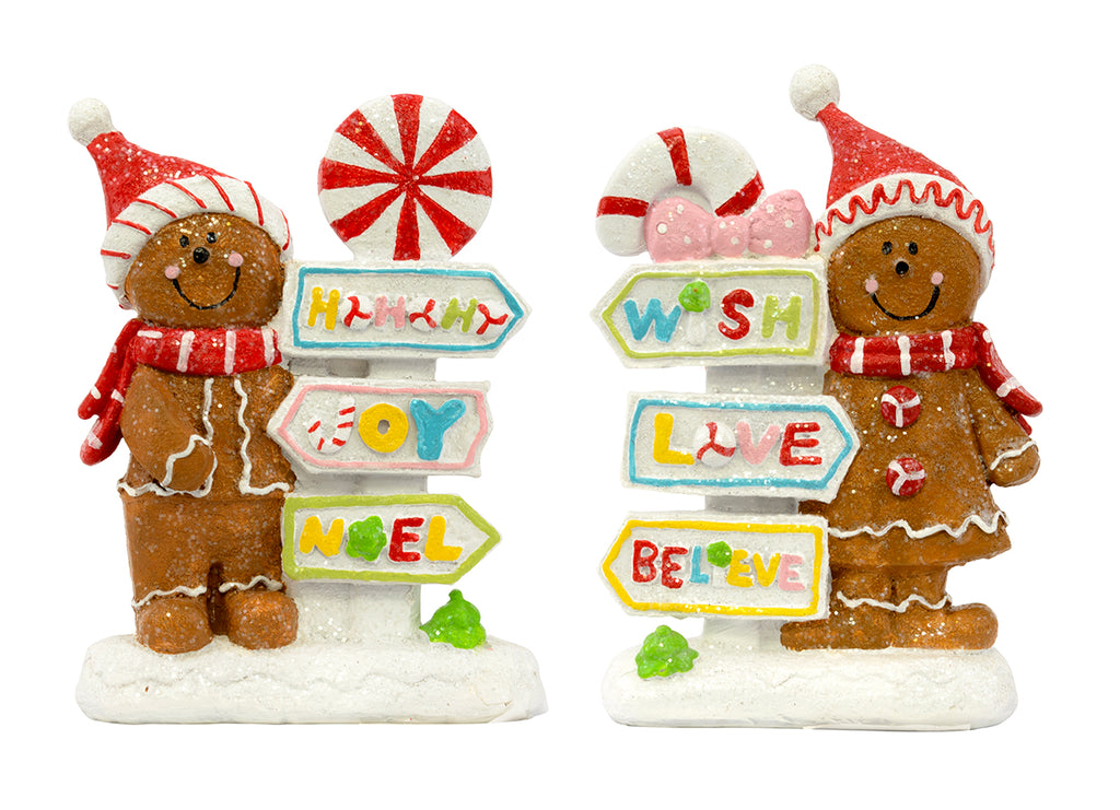 7.5" Christmas Gingerbread