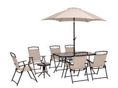 9-piece Sling Patio Set