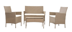 Wicker Patio Conversation Set