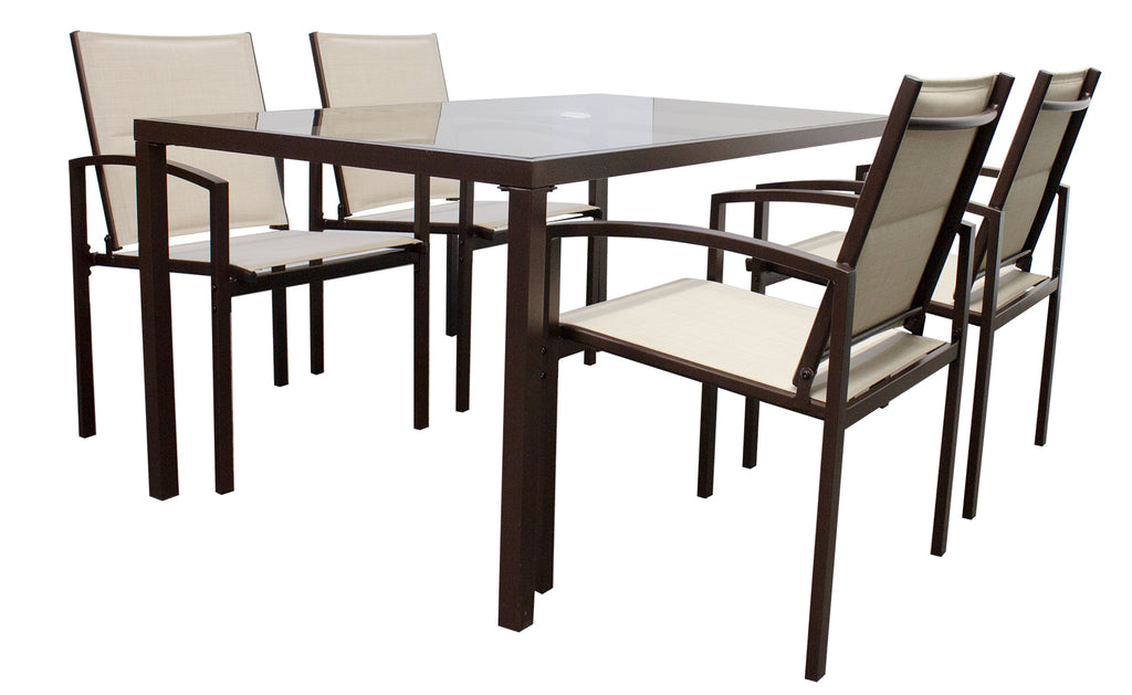5-piece Sling Dining Set
