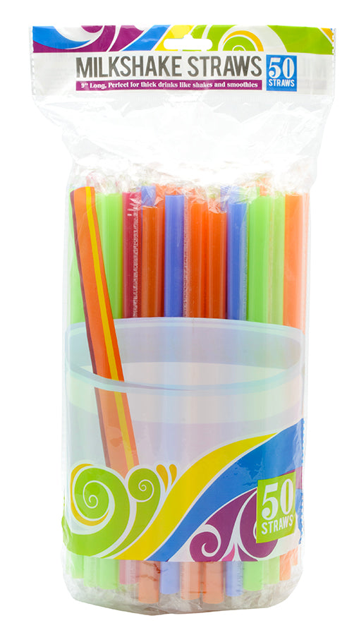 50-count Milk Shake Straw