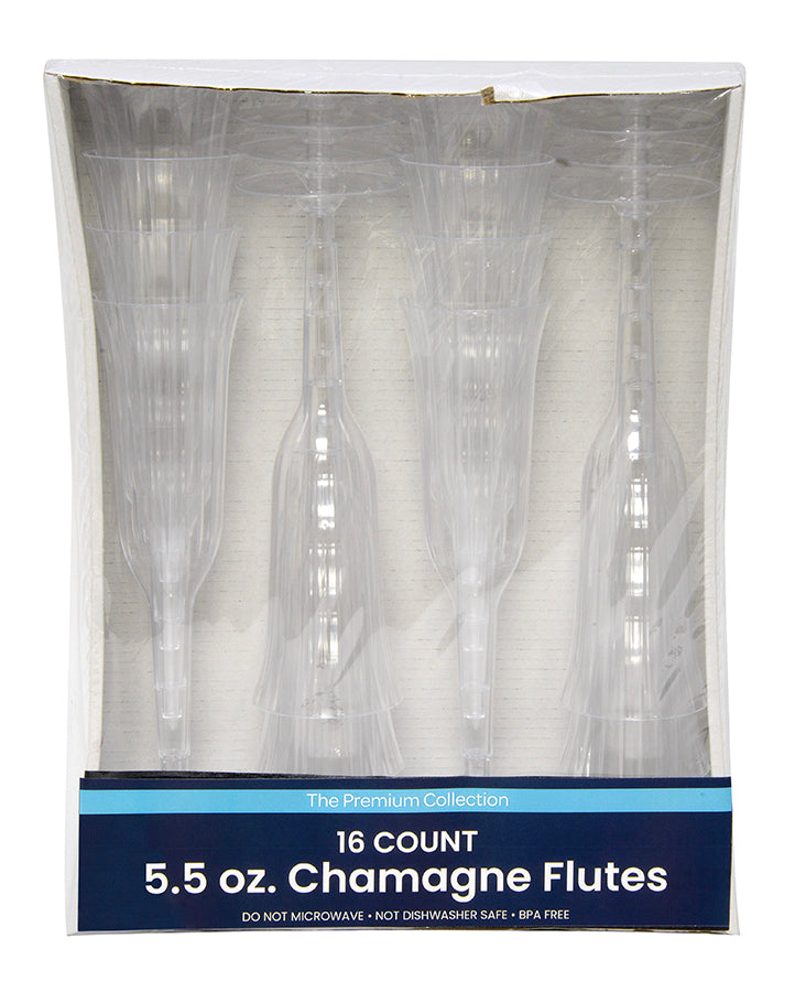 16-count 5.5 oz Champagne Flute