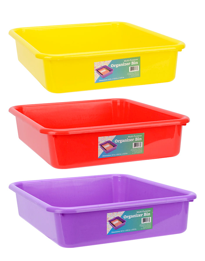 Letter Size Flat Organizer Bins