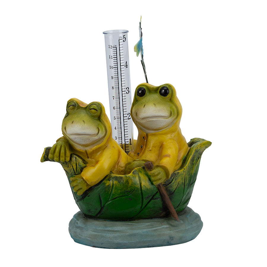 Two Frogs Rain Gauge