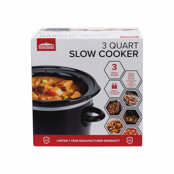 ChefElect 3 qt Slow Cooker – TDC USA INC