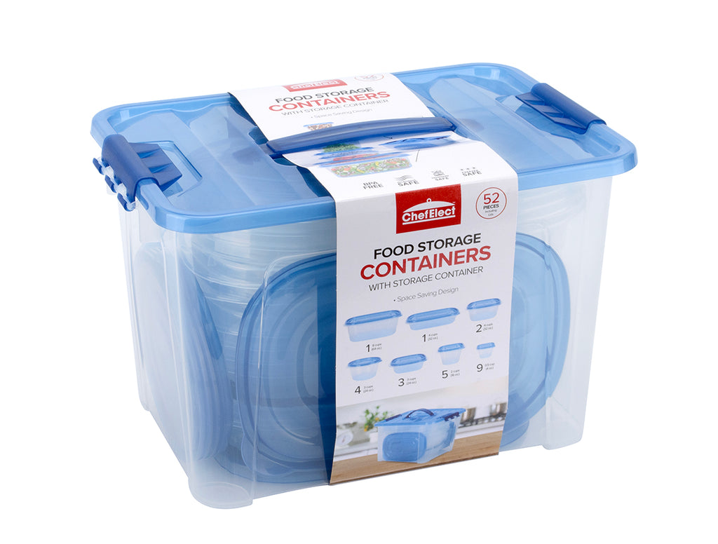 ChefElect 52-piece Food Storage Set