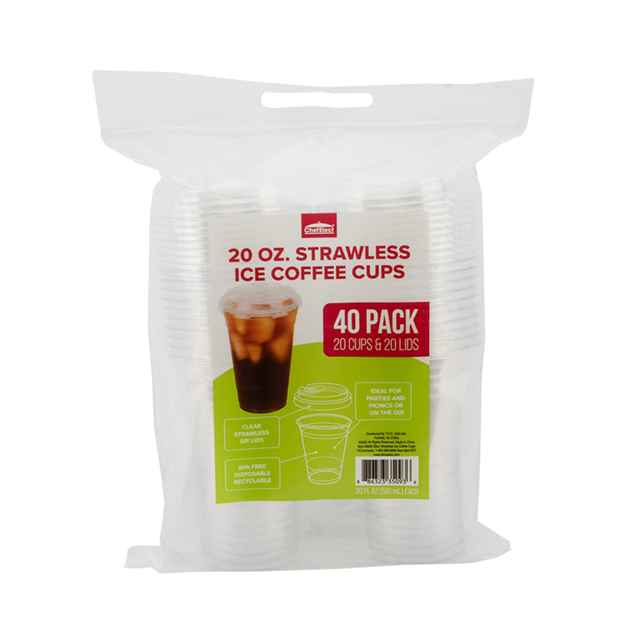 ChefElect 20-count 20 oz Plastic Tumblers