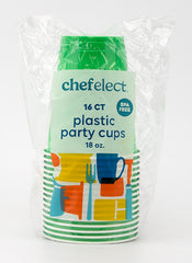ChefElect 16-count 18 oz Plastic Tumblers
