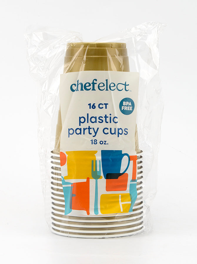 ChefElect 16-count 18 oz Plastic Tumblers