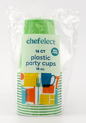 ChefElect 16-count 18 oz Plastic Tumblers