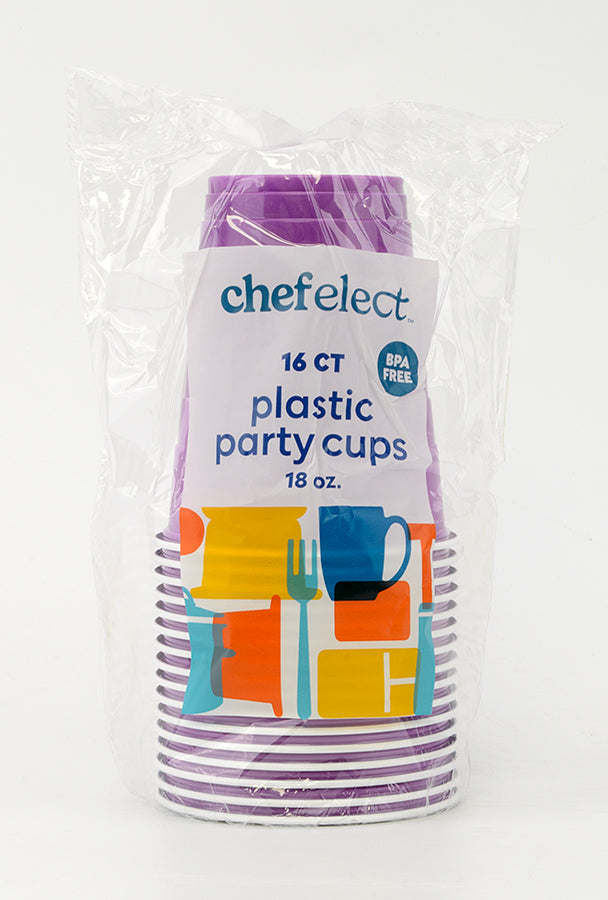 ChefElect 16-count 18 oz Plastic Tumblers
