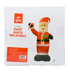12' Giant Santa Inflatable
