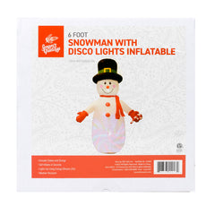 6' Inflatable Snowman