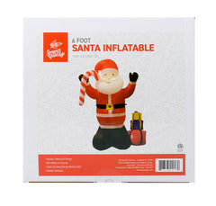 6' Santa Inflatable