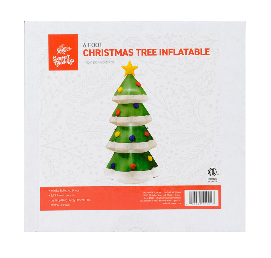6' Christmas Tree Inflatable