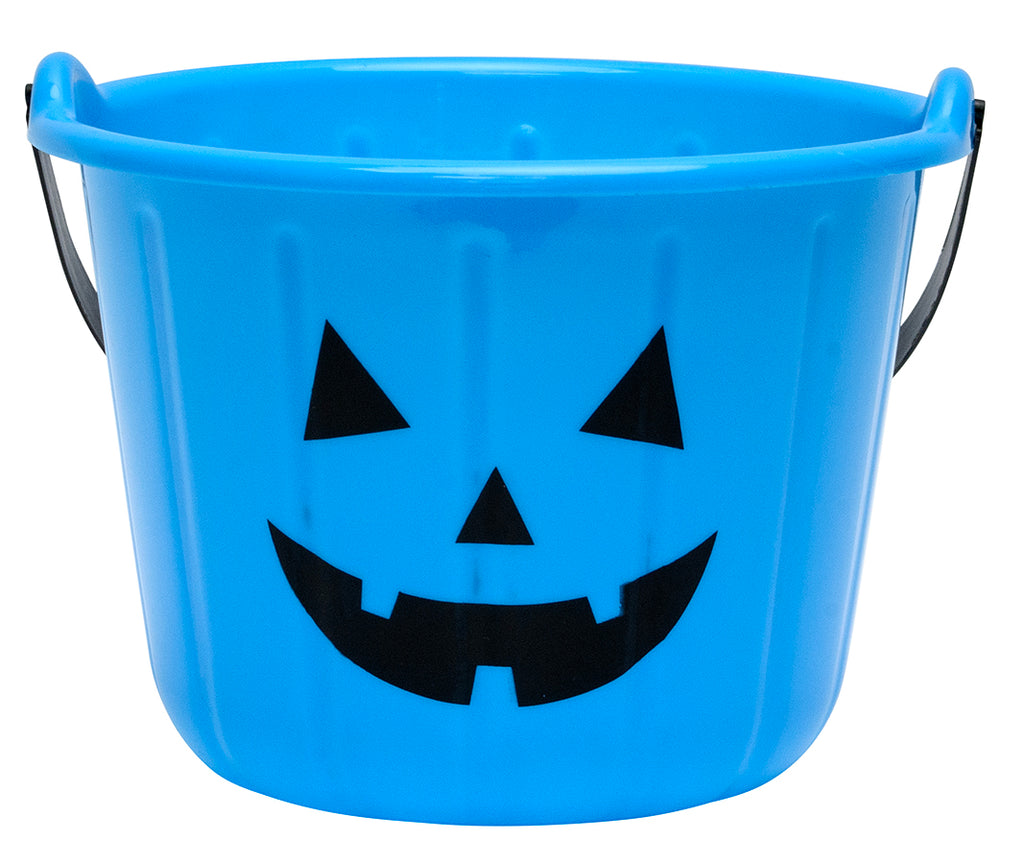 7.5" Halloween Blue Bucket (Autism Awareness)
