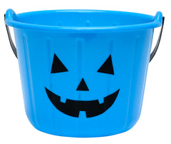 7.5" Halloween Blue Bucket (Autism Awareness)