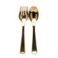 Plastic Serving Spoon and Fork