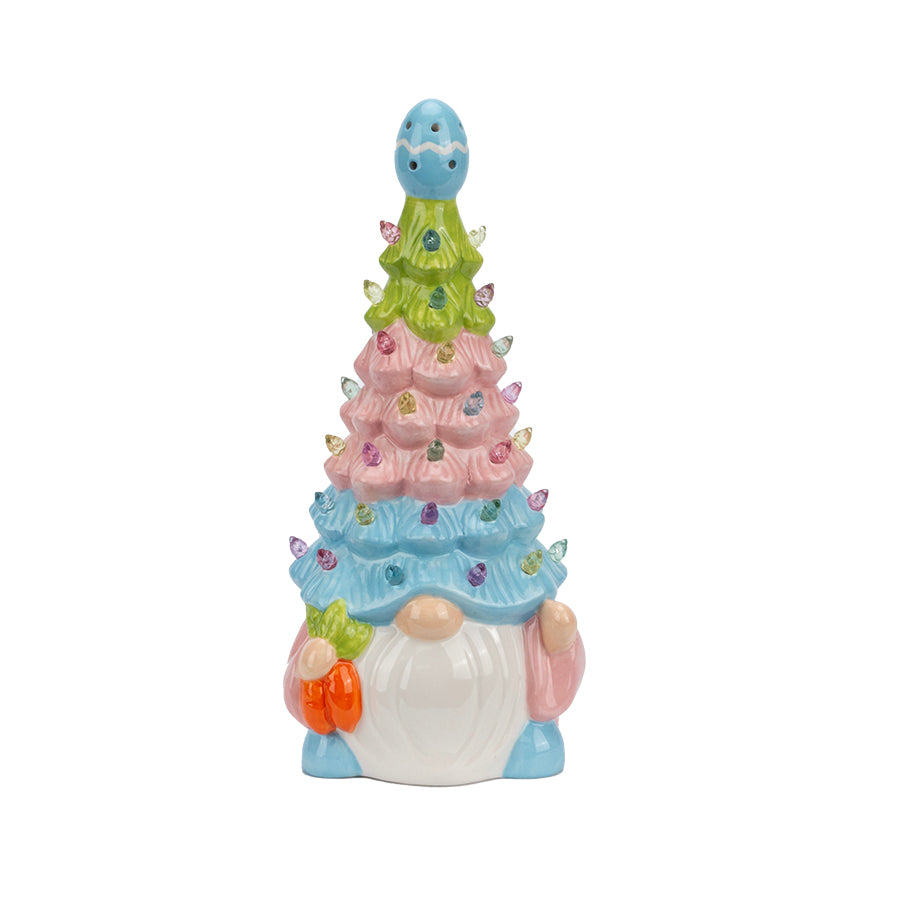 Ceramic LED Easter Gnome
