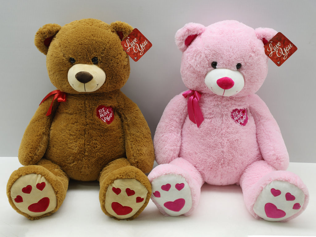 43" Valentine Plush Bear