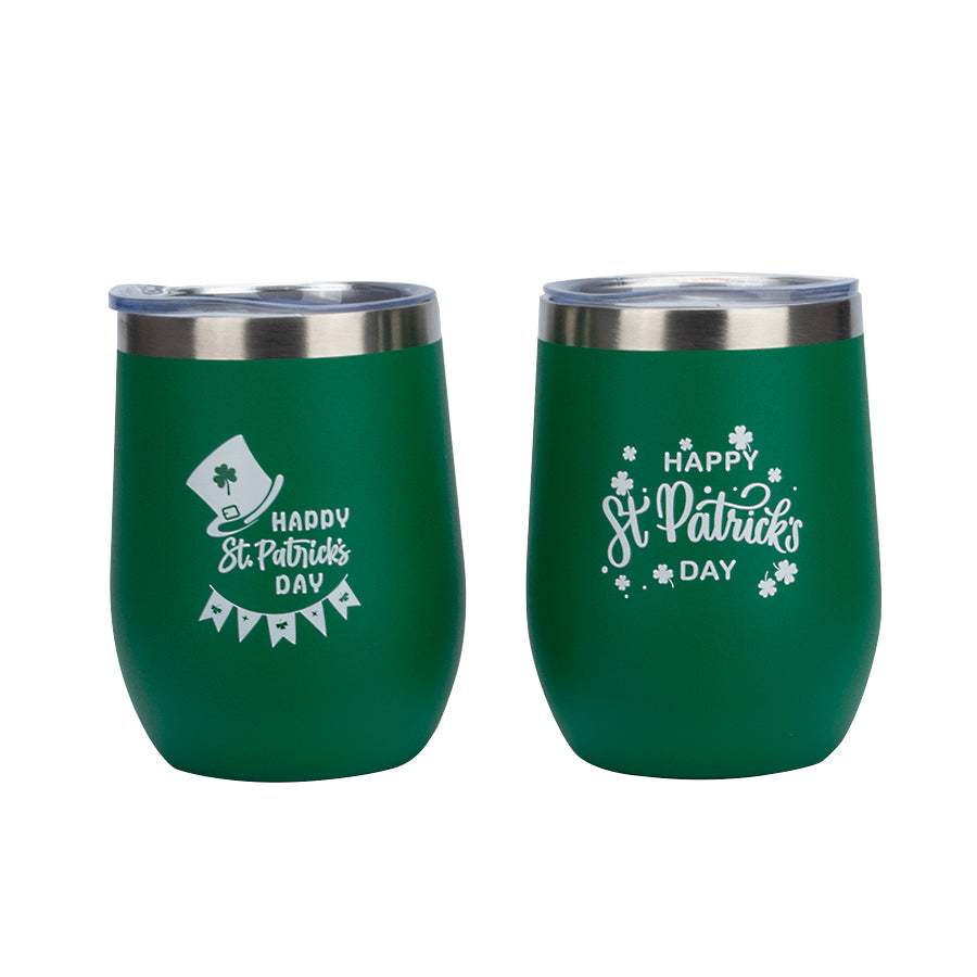 12 oz St. Patrick's Day Travel Cup