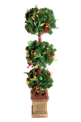 4ft Pre-Lit Potted Tree