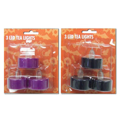3 Pack Flickering Tea Lights