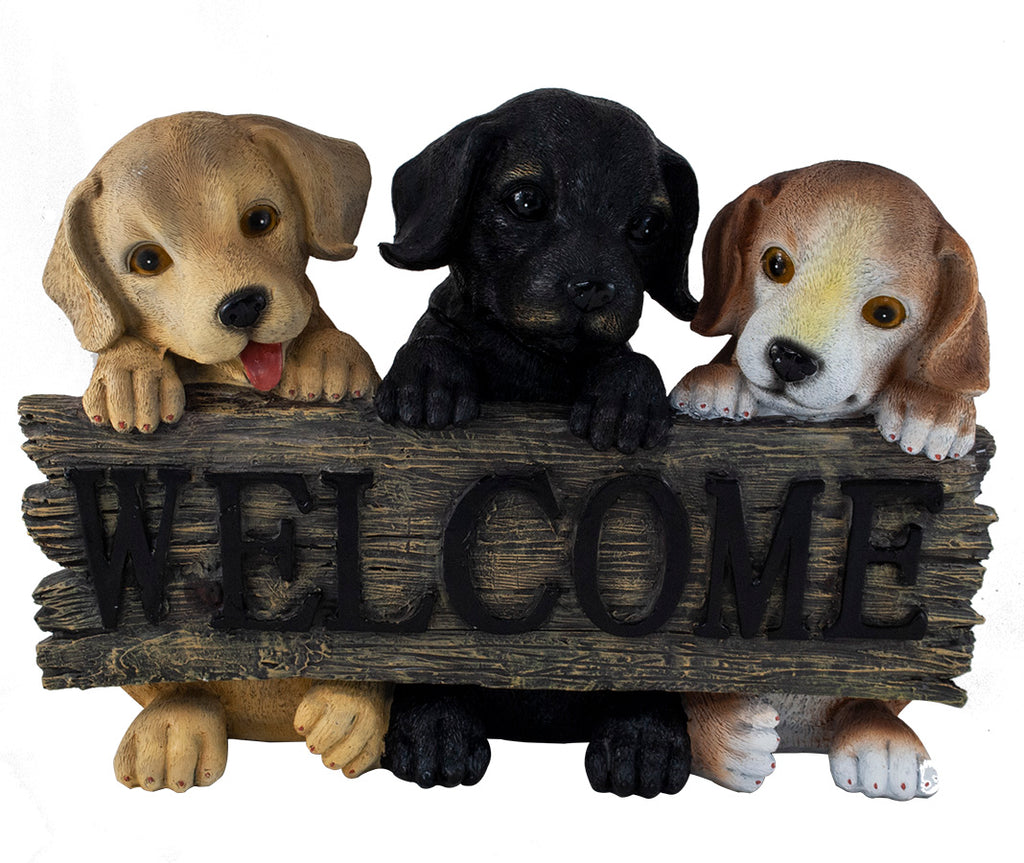 Welcome Dog Trio