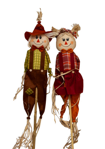 SCARECROW 立春 Amazon.com: Harvest Scarecrow - Halloween, Autumn Statue