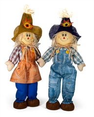 26" Scarecrow in Plaid
