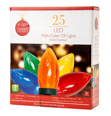 25 Count Clear C9 LED Lights