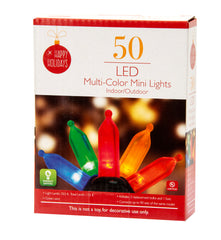 50 Count LED Multi-color Mini-lights