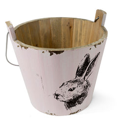 Metal Easter Bucket