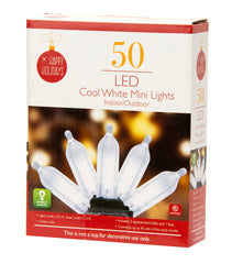 50 Count LED Clear Mini-lights